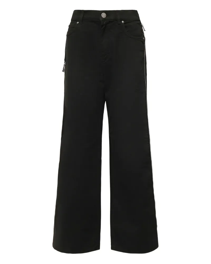 Pinko Jeans mit Reißverschlussdetail - Nero limousine Nero