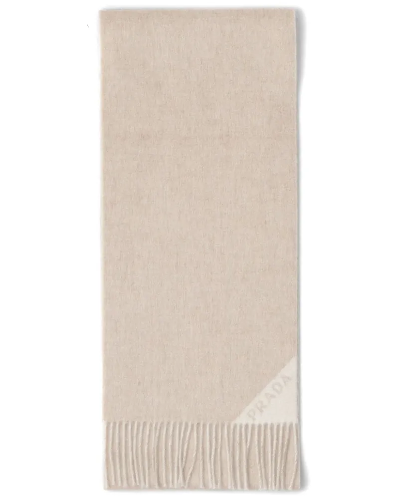 Prada Wendbarer Kaschmirschal - Nude Nude