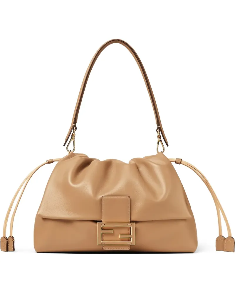 Fendi Mamma Tote Bag mit Kordelzug - Braun Braun