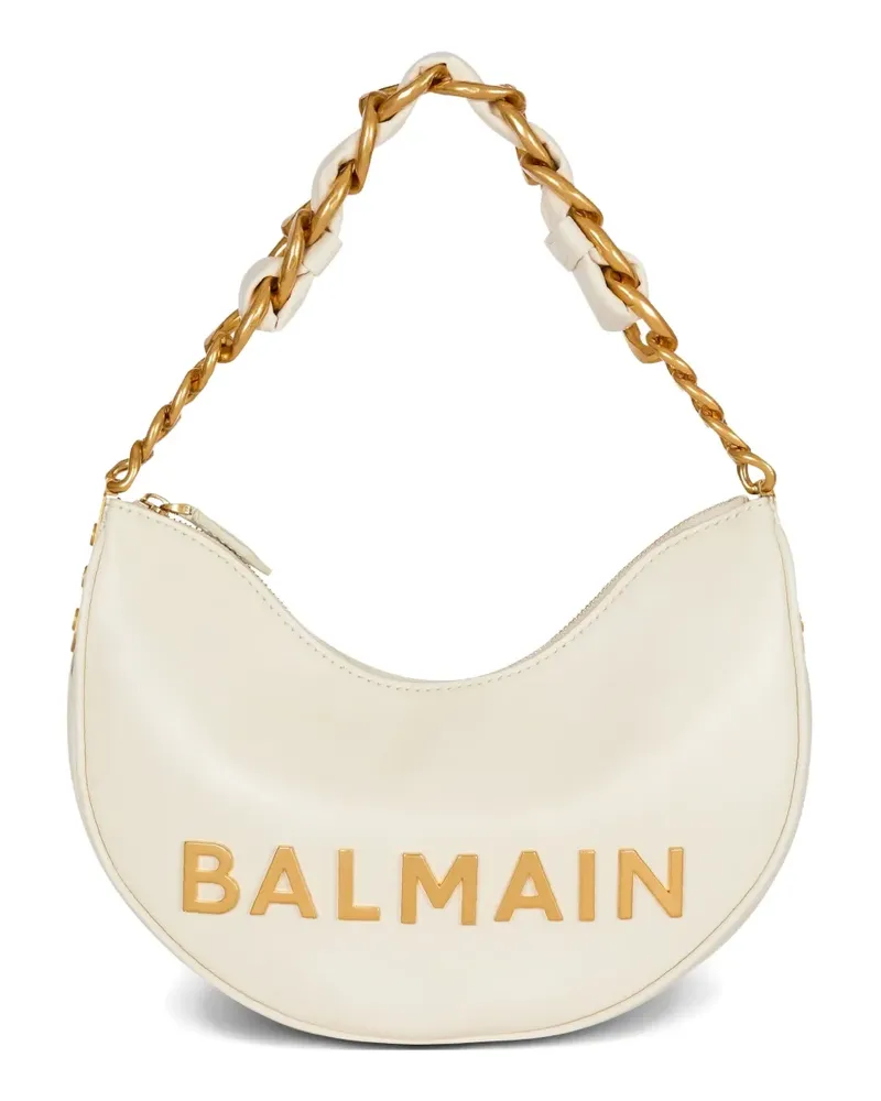 Balmain 1945 Schultertasche - Nude Nude