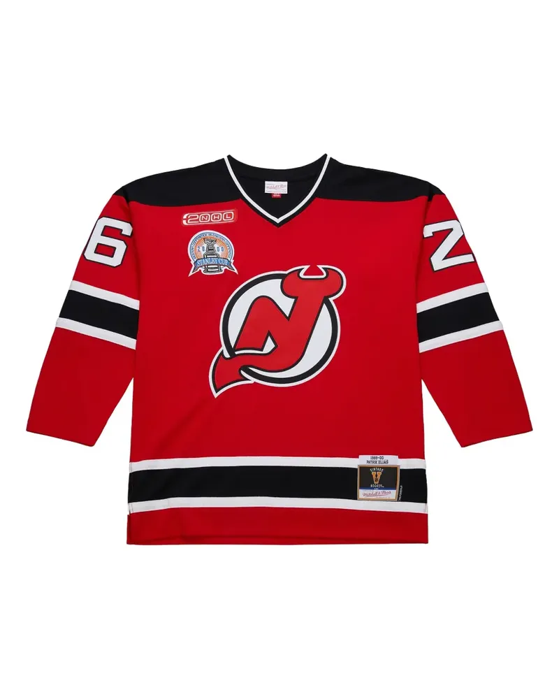 Mitchell & Ness Devils 1999 Patrik Elias Trikot - Rot Rot