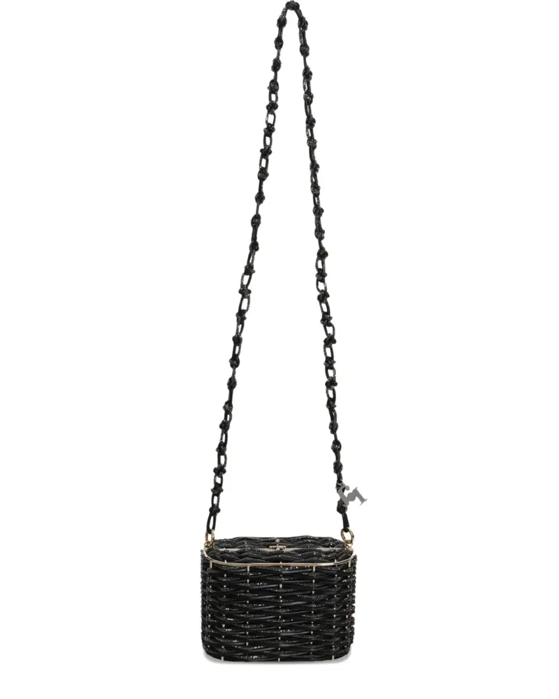 Rosantica Mini Shell Vertigo Umhängetasche - Schwarz Schwarz