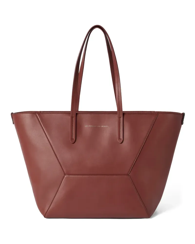 Brunello Cucinelli Tasche mit Monili-Detail - Rot Rot