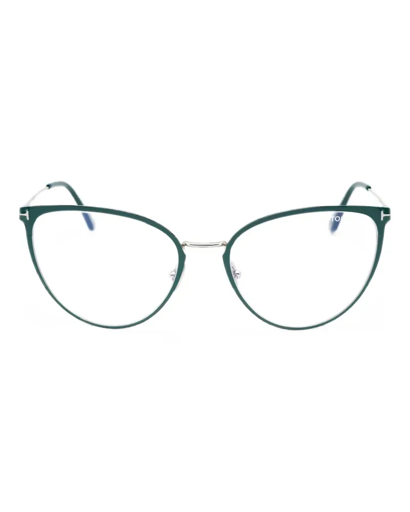 Tom Ford cat-eye frame glasses - Blau Blau