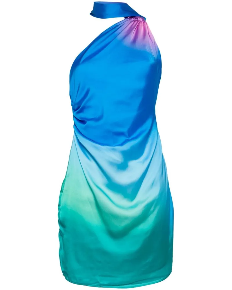 Baobab Collection Ari Minikleid aus Satin - Blau Blau