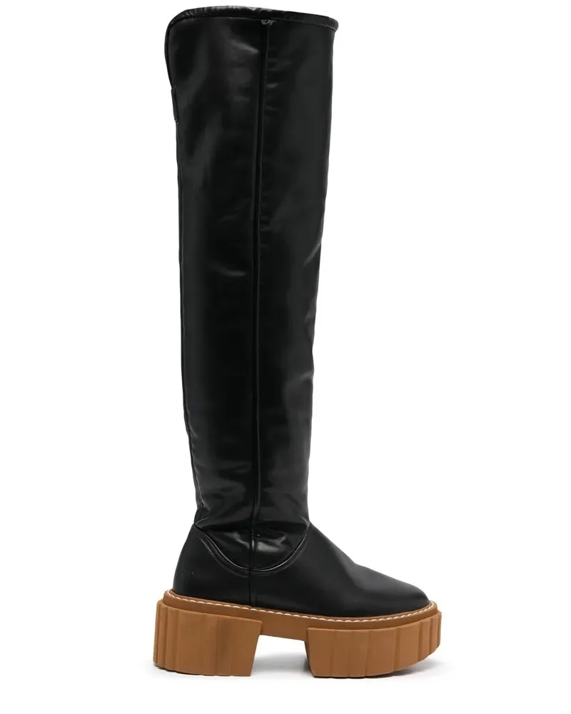 Stella McCartney Overknee-Stiefel - Schwarz Schwarz