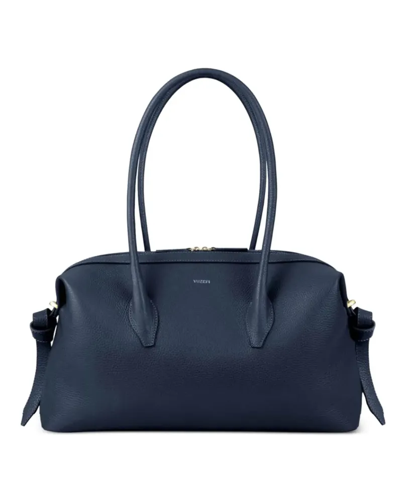 YUZEFI Brioche tote bag - Blau Blau