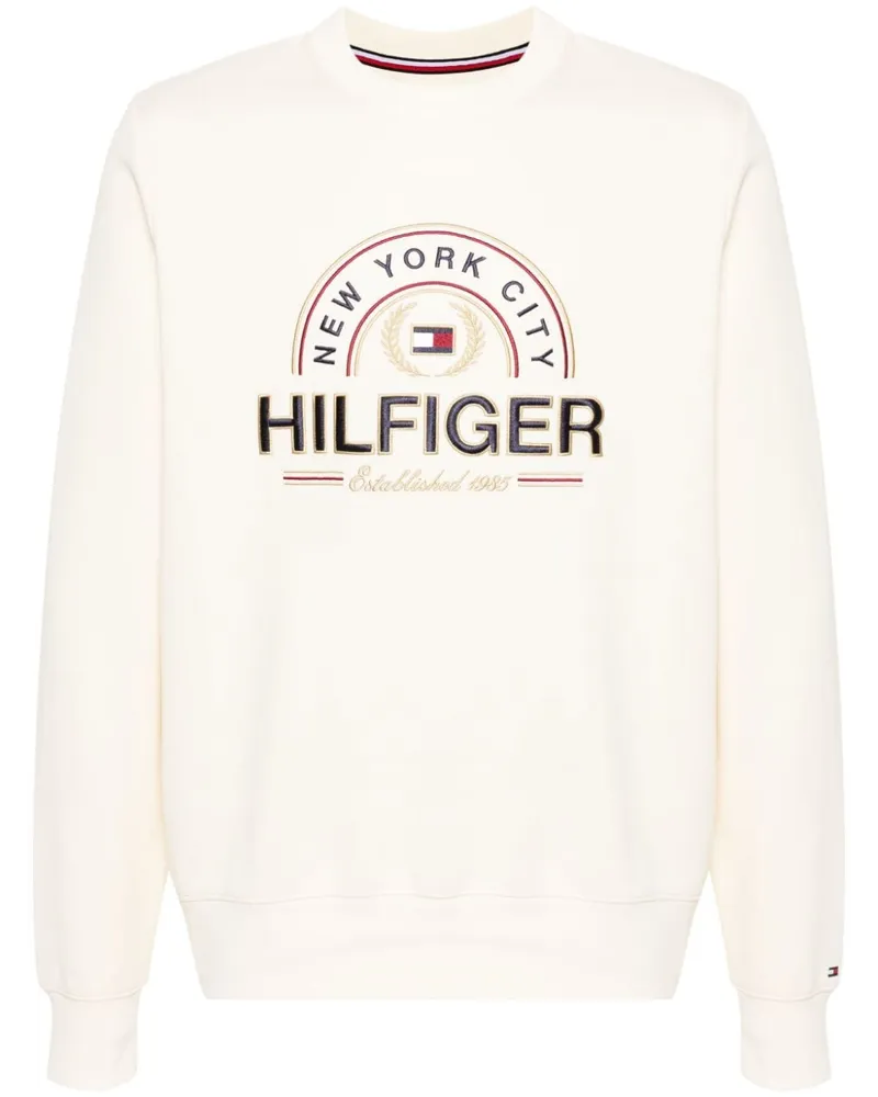 Tommy Hilfiger Ausgeblichenes Sweatshirt Nude