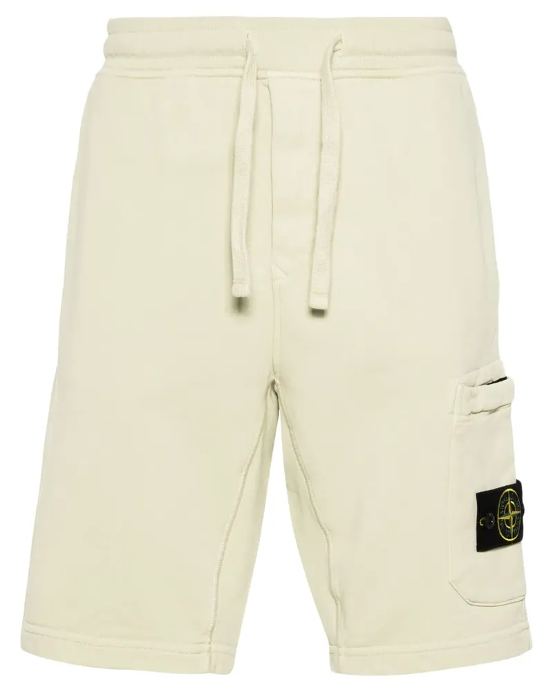 Stone Island Shorts mit Kompass-Patch - Nude Nude