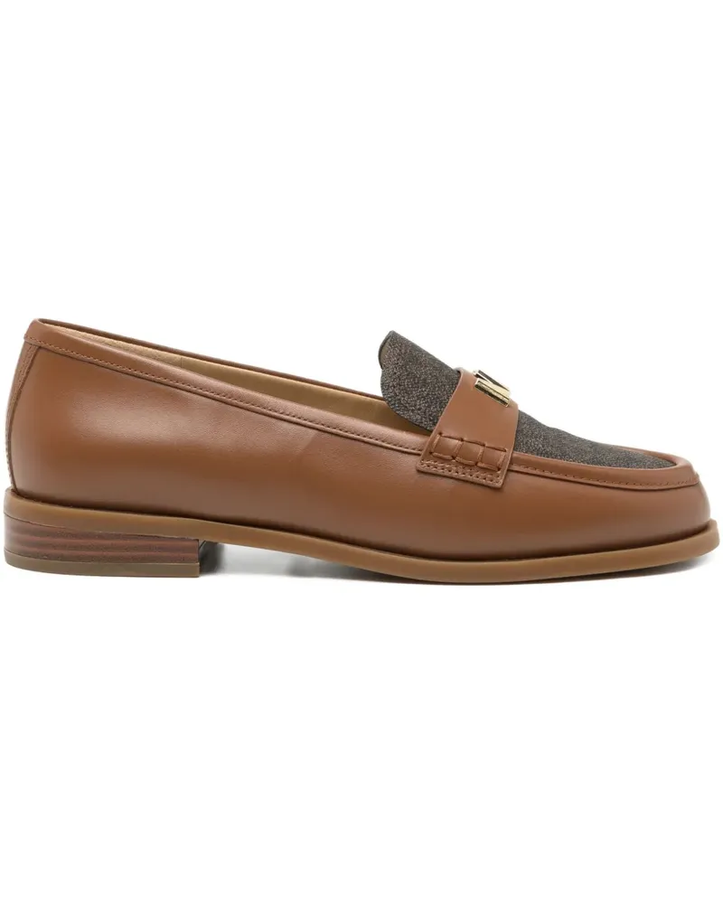 Michael Kors Lex Loafer mit Logo - Braun Braun