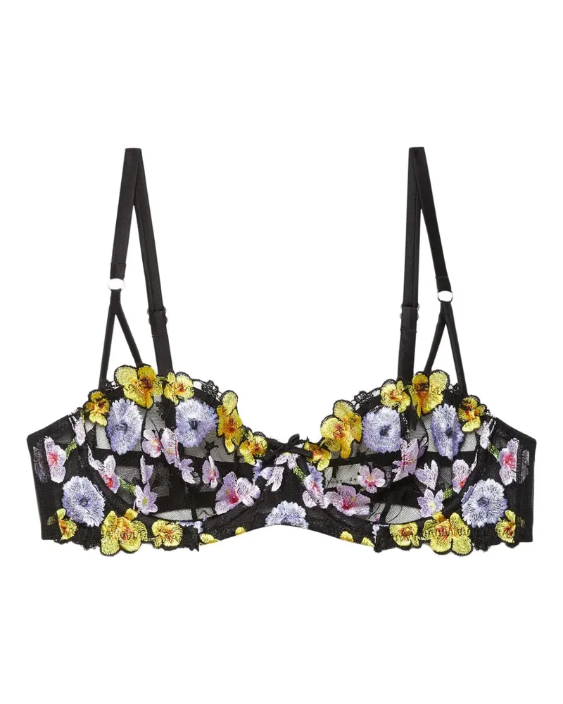 Fleur Du Mal Eden BH - Schwarz Schwarz