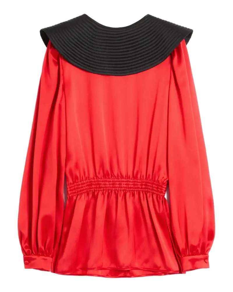 Valentino Garavani Double Top aus Satin - Orange Orange