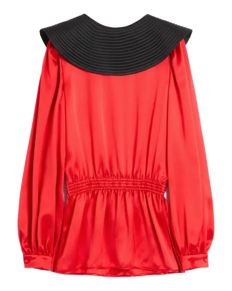 Valentino Garavani Double Top aus Satin - Orange Orange