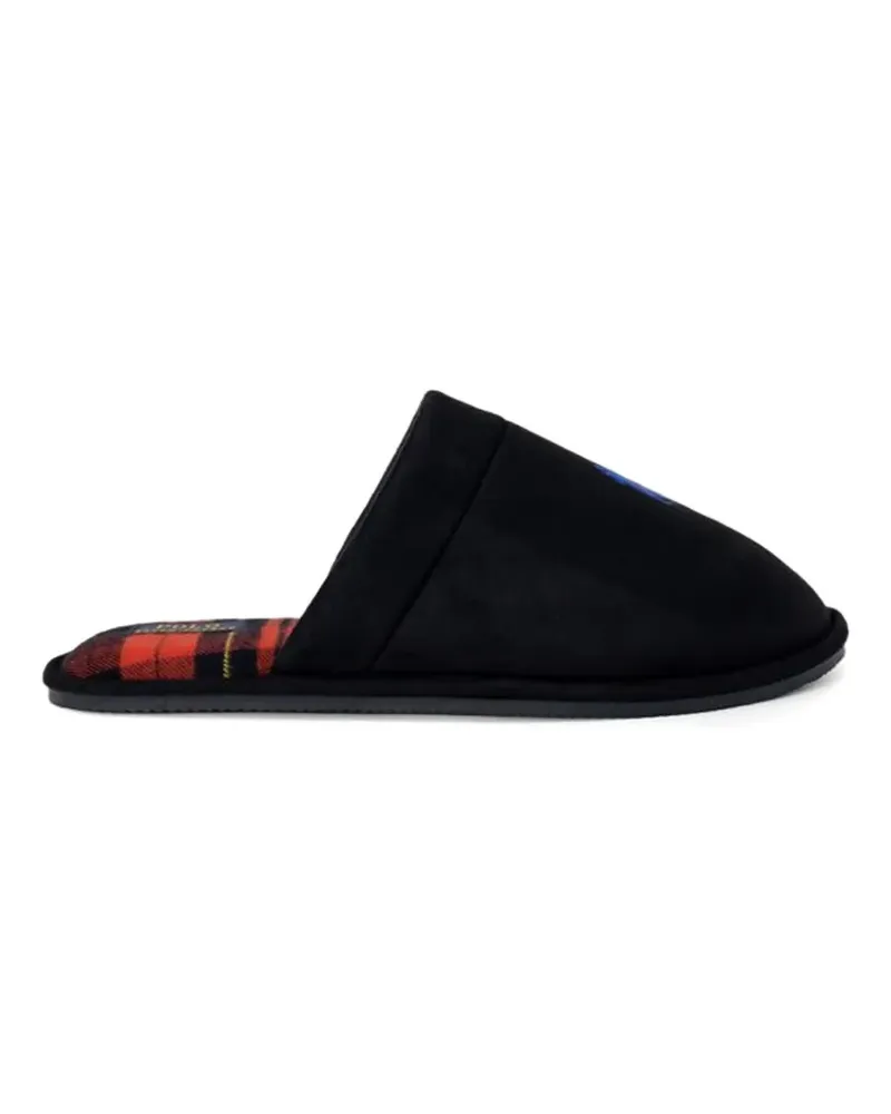 Ralph Lauren Klarence Slipper - Schwarz Schwarz