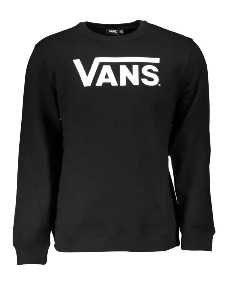 Vans logo-print crew-neck sweatshirt - Schwarz Schwarz