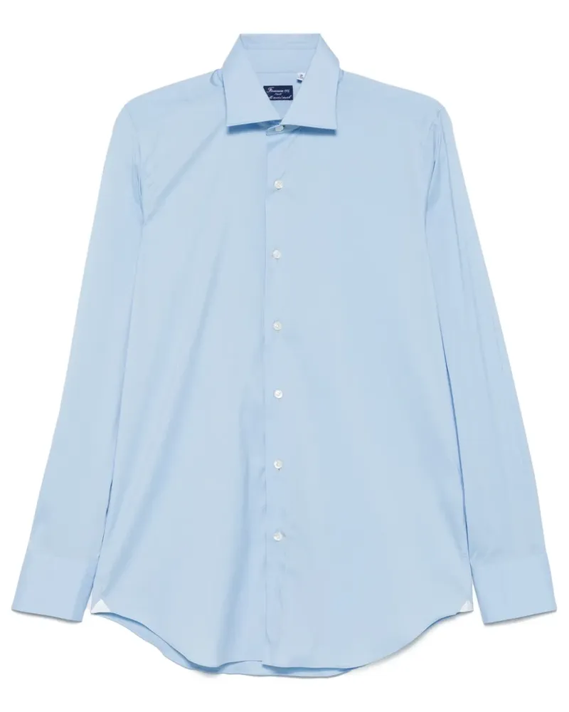 Finamore 1925 Milano Hemd - Blau Blau