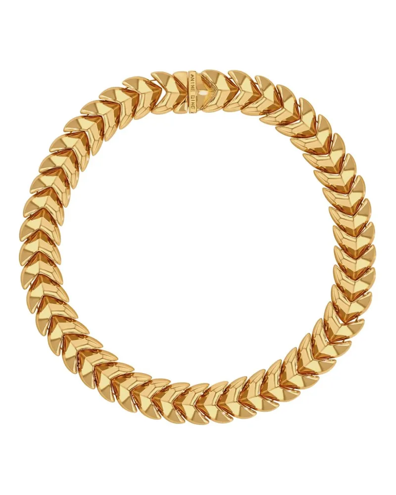 Anine Bing Klassische Halskette - Gold Gold