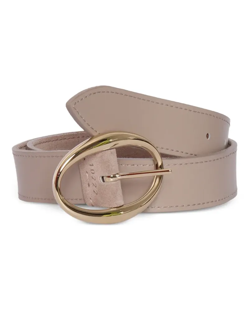 Orciani Gürtel mit ovaler Schnalle - Nude Nude