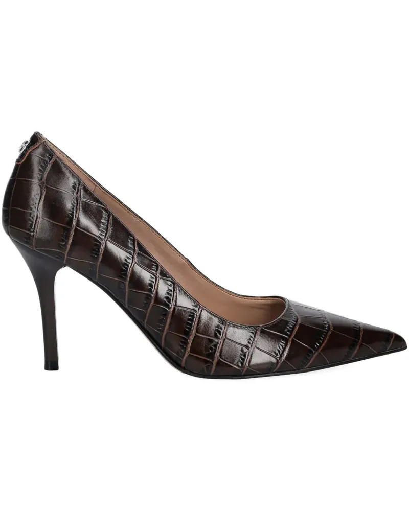 Guess pointy crocodile pumps - Braun Braun