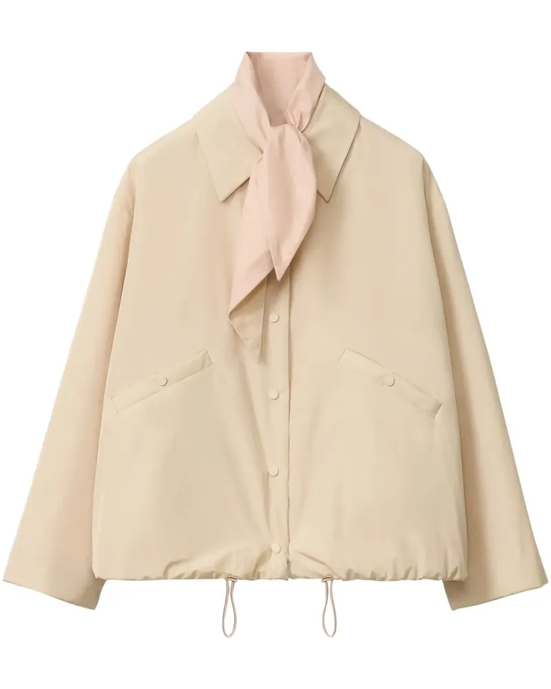 Fabiana Filippi Jacke mit Kordelzug - Nude Nude