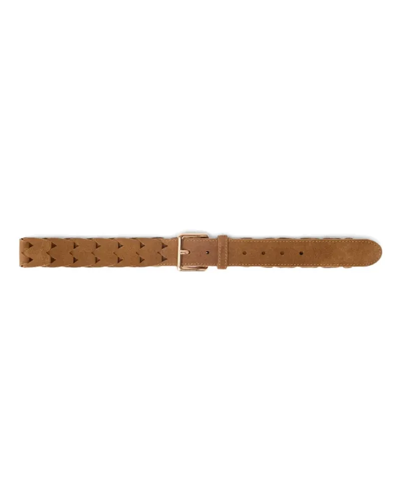 Maje braided belt - Braun Braun
