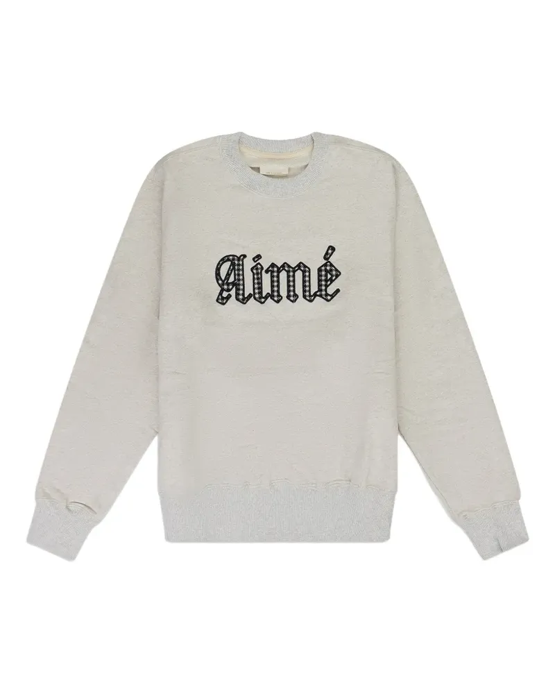 Aimé Leon Dore Pullover mit Hahnentrittmuster - Nude Nude