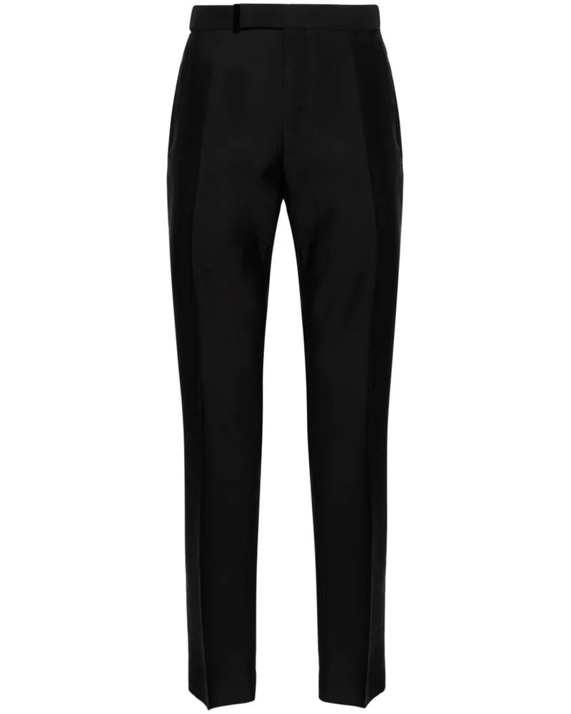 Tom Ford Halbhohe Hose - Schwarz Schwarz
