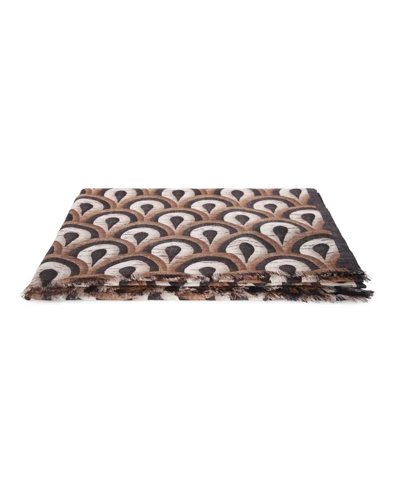 Dell'oglio Schal mit Paisley-Print - Mehrfarbig Mehrfarbig