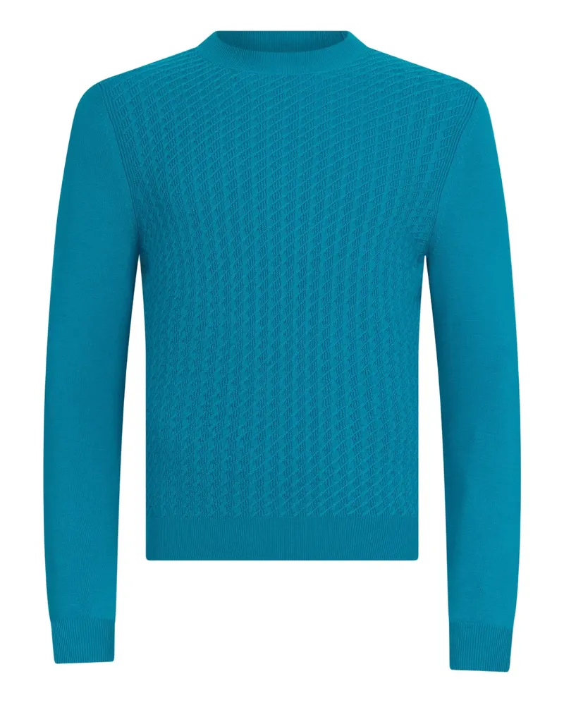 Malo ribbed sweater - Blau Blau