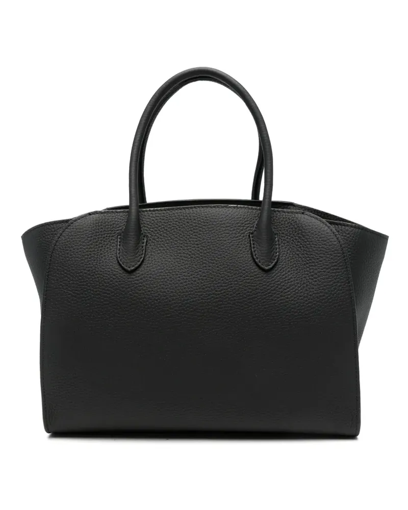 The Row Marlo Tote Bag 12cm - Schwarz Schwarz