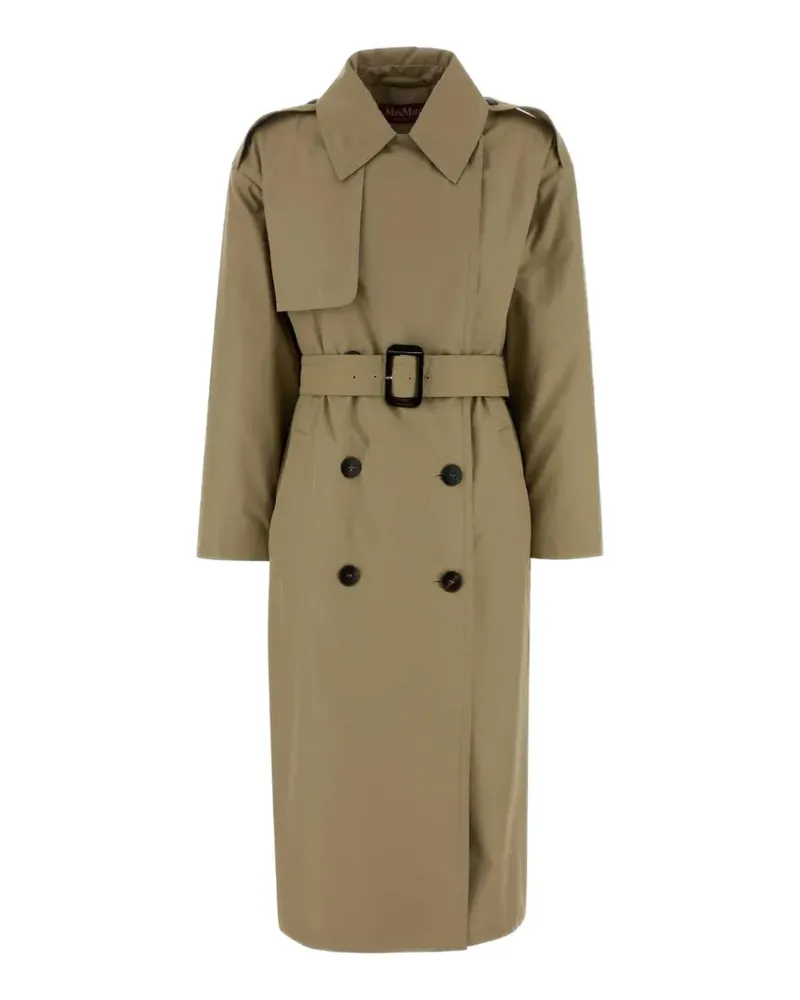 Max Mara Charme Trenchcoat mit Gürtel - Nude Nude