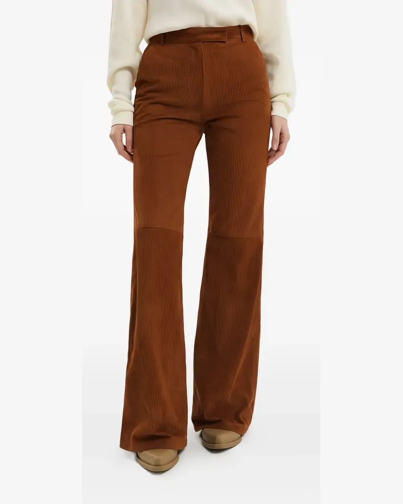 1989 STUDIO Hose mit geradem Bein - Braun Braun