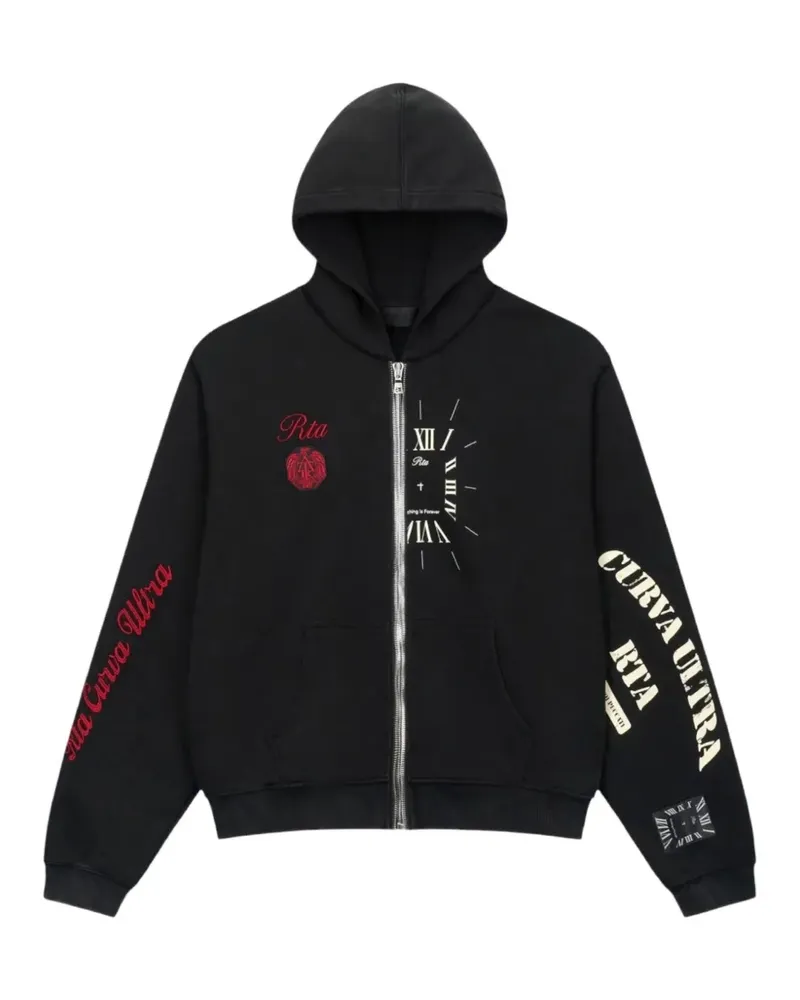 RTA Riko Kapuzenjacke - Schwarz Schwarz
