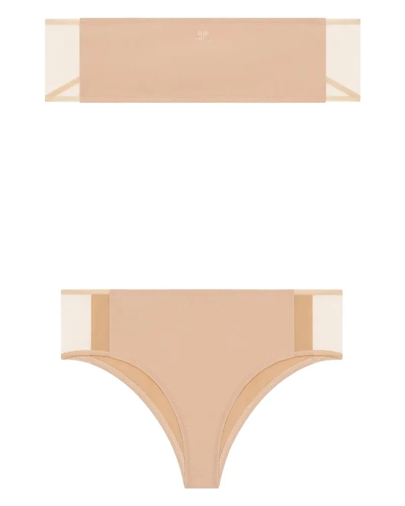 Courrèges Illusion Bikini - Nude Nude