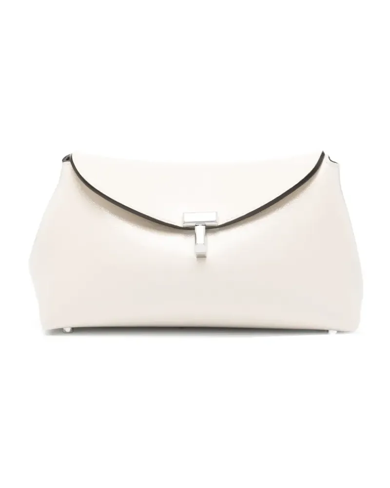 Totême Clutch mit T-Verschluss - Weiß Weiß