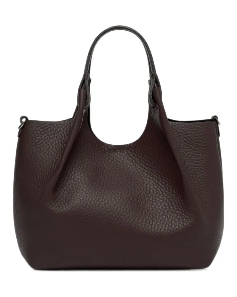 Gianni Chiarini mini Dua grained leather tote bag - Braun Braun
