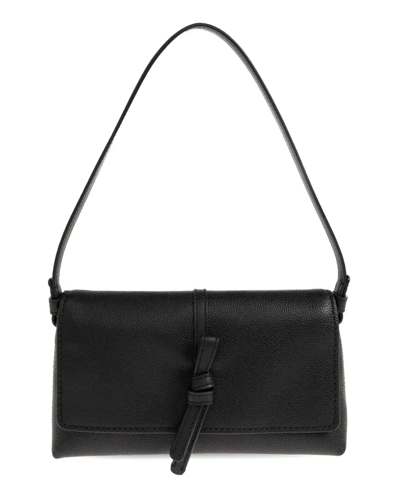 Kate Spade small knot-detail leather tote bag - Schwarz Schwarz