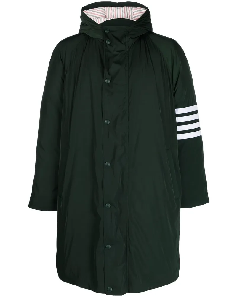 Thom Browne Parka mit Raglanärmeln - Grün Grün
