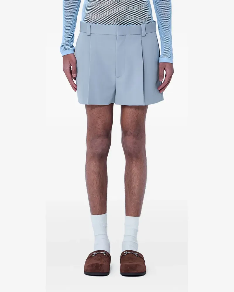 Gucci Shorts mit mittelhohem Bund - Grau Grau