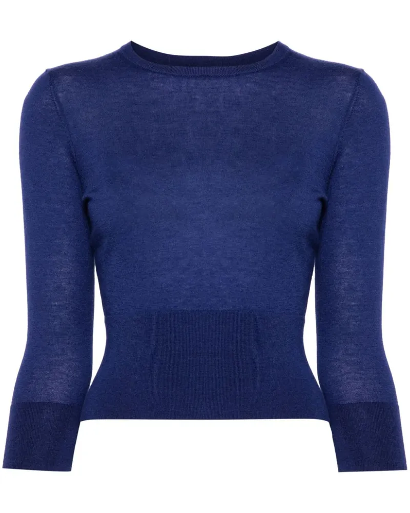 N.Peal Superfine Pullover aus Kaschmir - Blau Blau