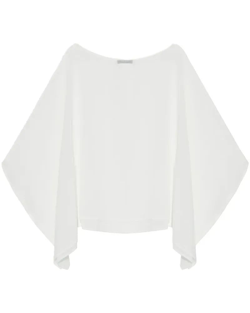 Balmain Bluse aus Seide - Weiß Weiß