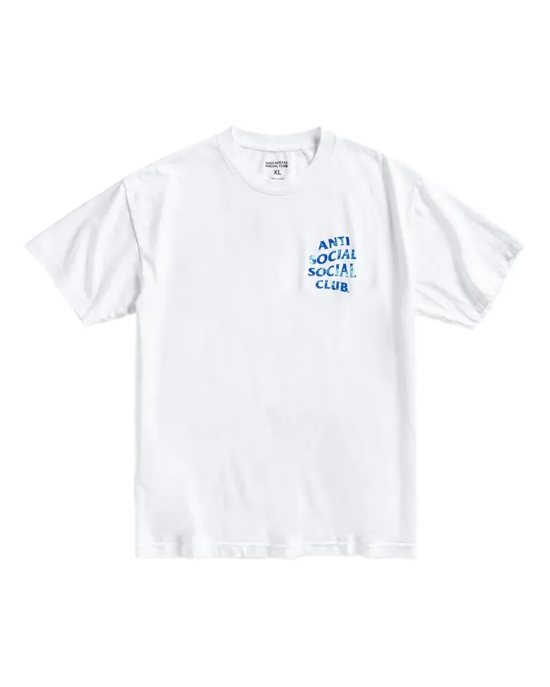 Anti Social Social Club Weathered Mind Games T-Shirt - Weiß Weiß