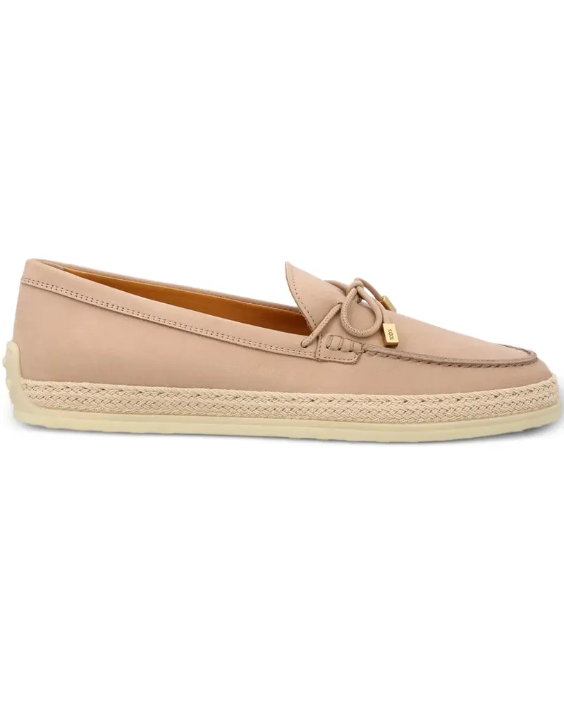 TOD'S Loafer mit Schleifendetail - Nude Nude