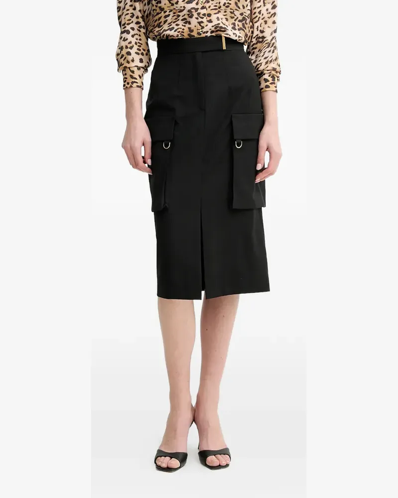 Guess Minirock mit Pattentaschen - Schwarz Schwarz