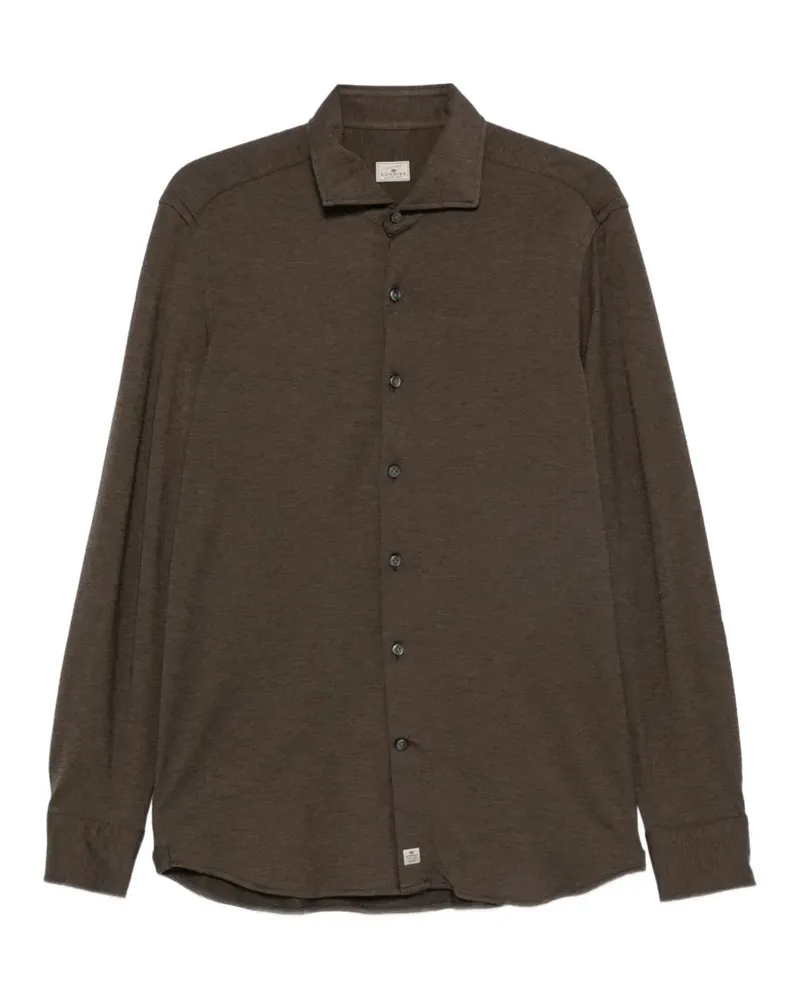 SONRISA long-sleeve spread-collar shirt - Braun Braun