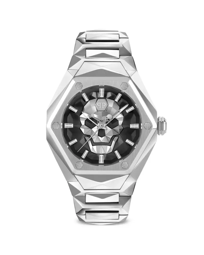 Philipp Plein The Skull 45mm - Schwarz Schwarz