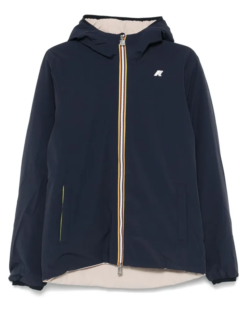 K-Way Jack St Warm Jacke - Blau Blau