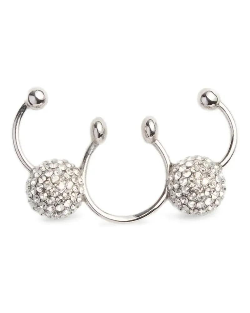 Valentino Garavani Poetique des Gouttes Nasenring - Silber Silber
