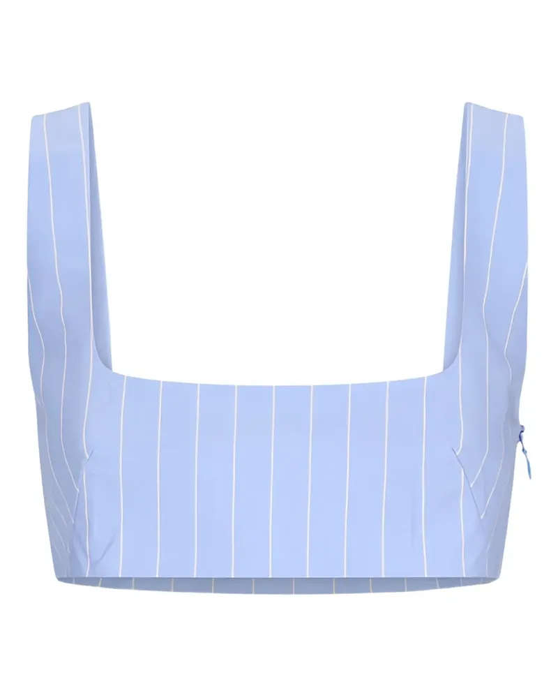 ANDAMANE Bralet mit Nadelstreifen - Blau Blau