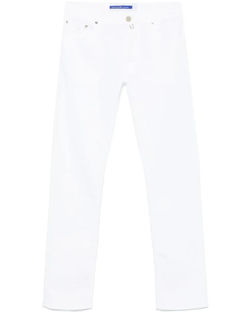 Jacob Cohën Bard Jeans - Weiß Weiß